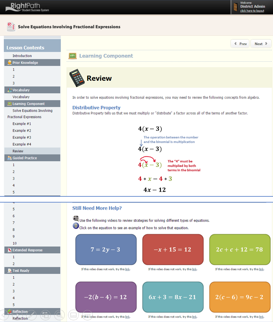Solve Equations Lesson