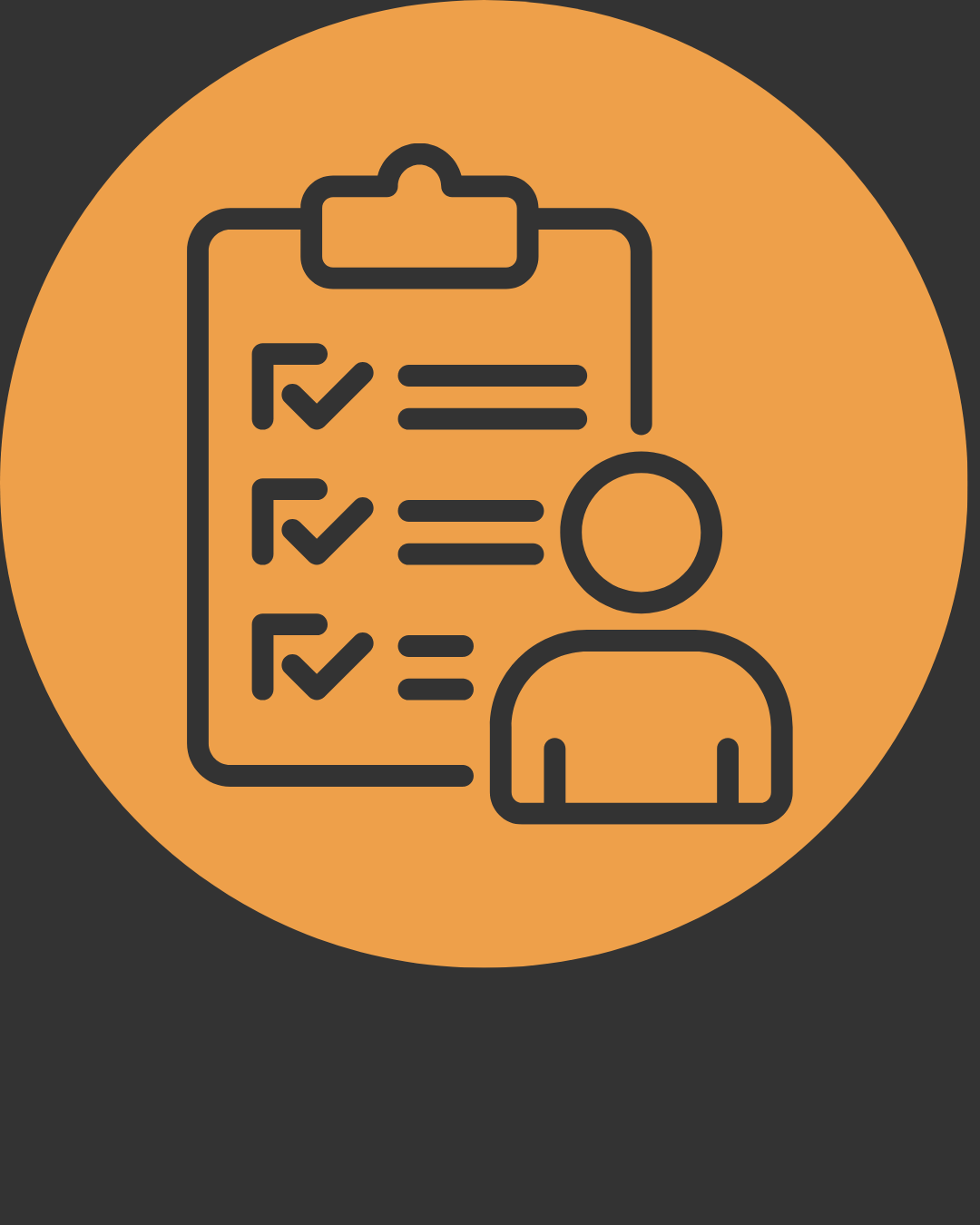 Staff Evaluation Line Icon OR